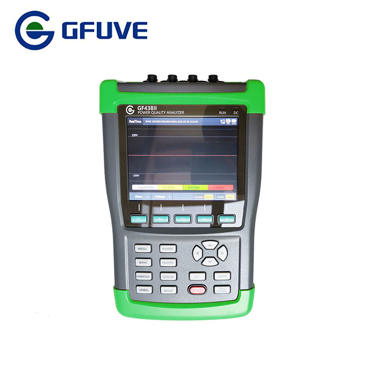 IEC Certificate ClassA PQA GF438II Three phase Handheld Power Quality Analyzer