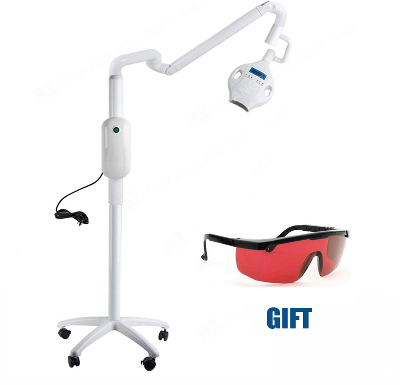 3 colors and 8 LED lamps dental whitening laser / dental bleaching lamp /tooth whitening unit