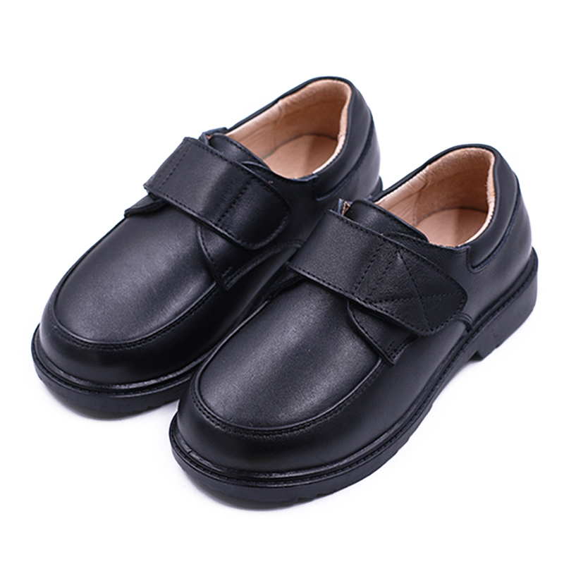 KALUPAO Guangzhou Kids School Shoes In Children's Casual Shoes Uniform Teenage Black Leather Shoes Boys