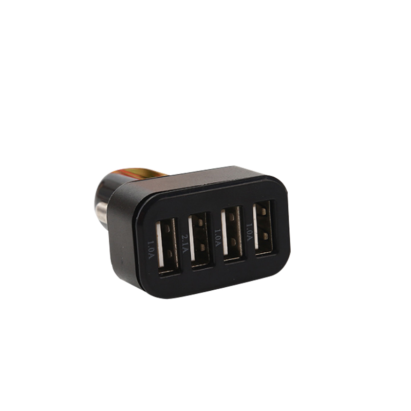 Новейшее автомобильное зарядное устройство 4 usb 5a адаптер для apple lightning устройств mfi
