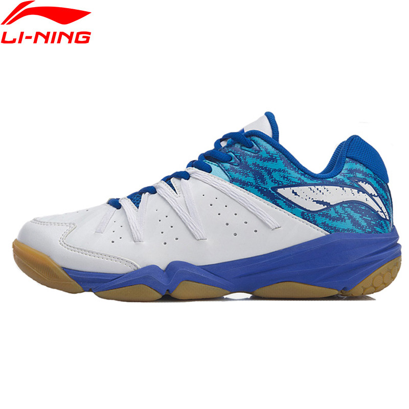 LI NING Badminton Shoes Light weight Breathable Professional Competition Badminton shoes Sneaker Men's AYTP017