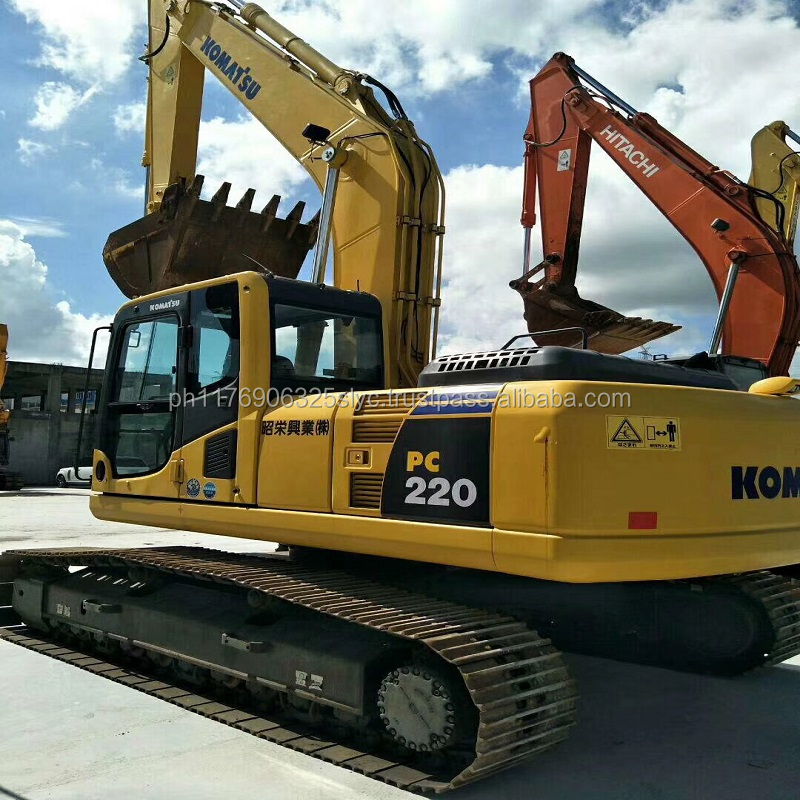 Подержанная строительная техника komatsu pc220-8 гусеничный экскаватор на продажу/Подержанный новый экскаватор komatsu 22 тонн по хорошей цене