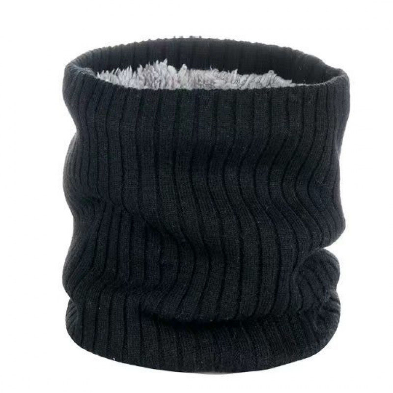 Winter thickened unisex cotton scarf keep warm neck gaiter face mask