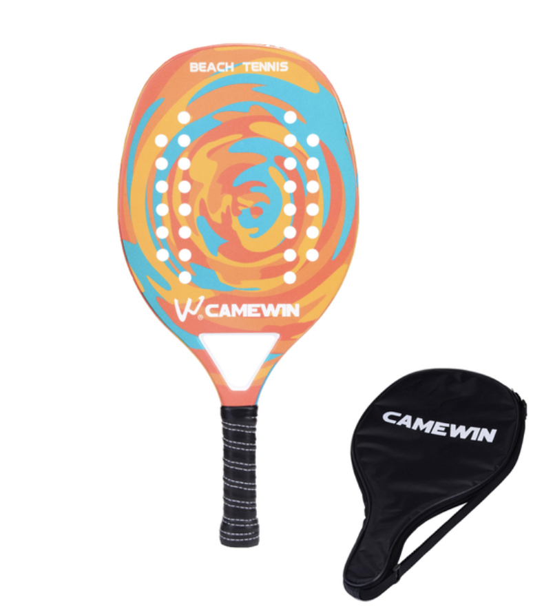 Dropshipping tennis equipment Racket Soft EVA Face Tennis carbon fiber beach tennis racket