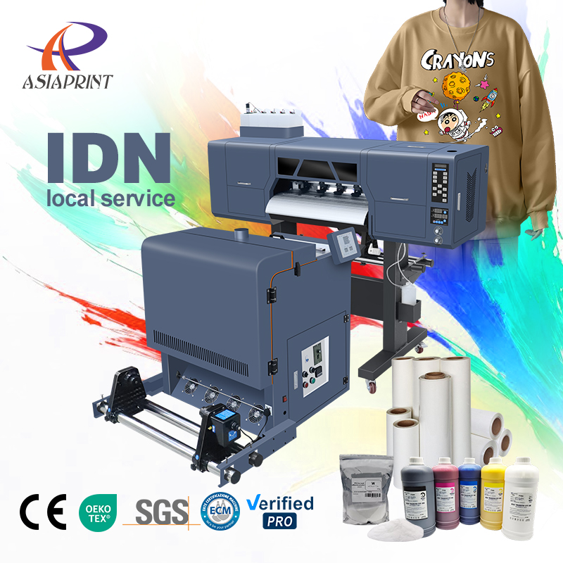 Factory Supply Good Price 60cm Direct to Film DTF Textile Printing Machine DTF Printer For T-shirts Fabric Printing