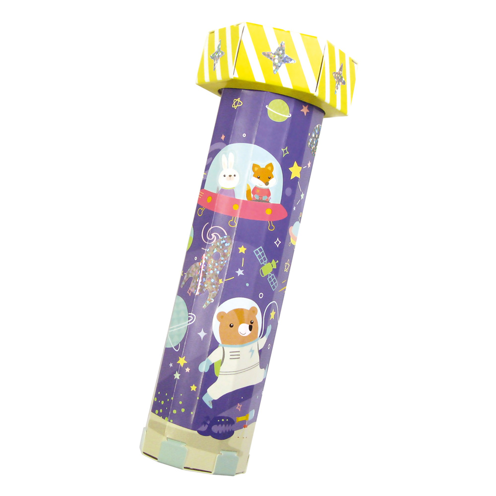 Factory Directly Wholesale Diy Paint Kaleidoscope Kids Drawing Paper Kaleidoscope