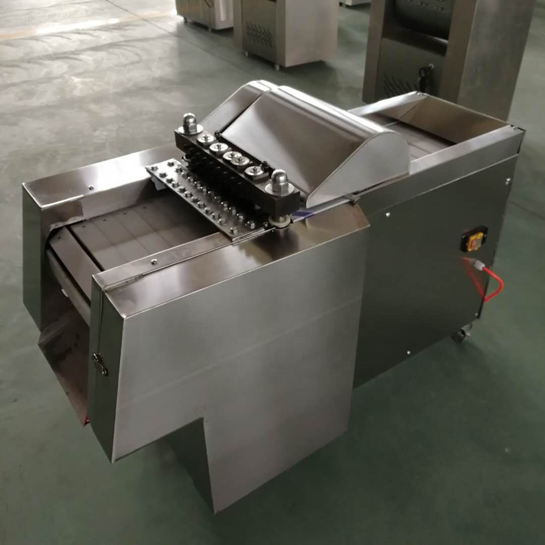 automatic poultry meat cutting machine frozen chicken meet cutter mutton chopper small beef slicer meat cutter cubes price