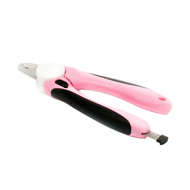 Stainless steel pet nail clippers and trimmers with file