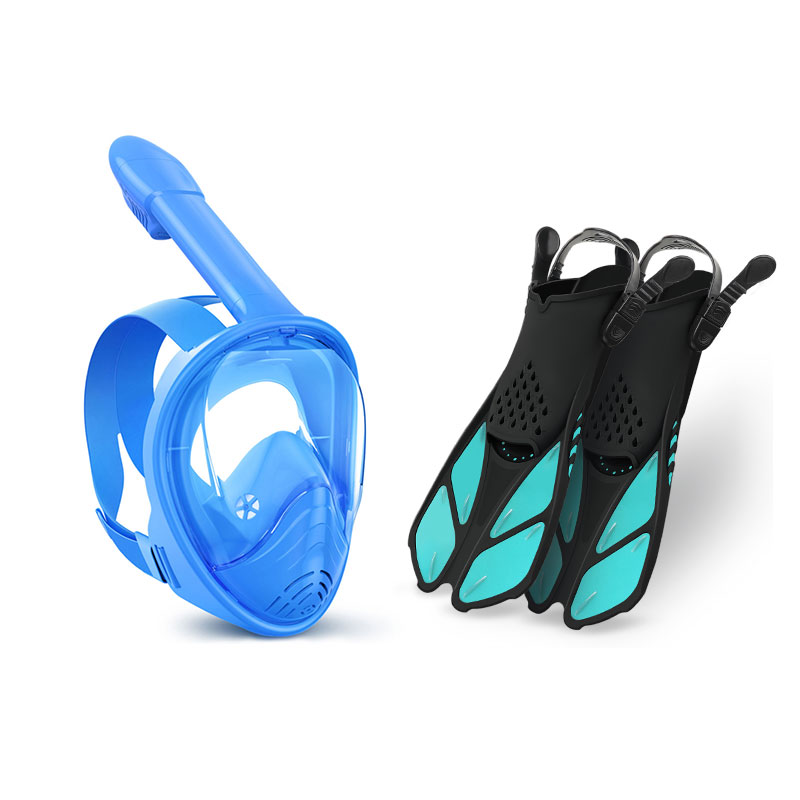 SKTIC New Water Sport Play Swimming Equipment Diving Masks Full Face Snorkel Mask For Kids