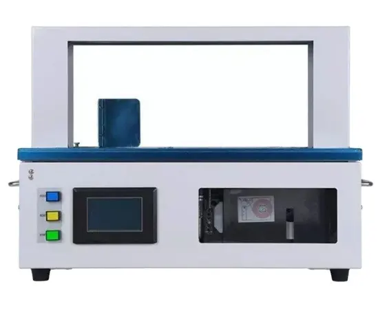 Paper OPP tape bundling machine heat sealing automatic strapping machine banknotes currency banding machine