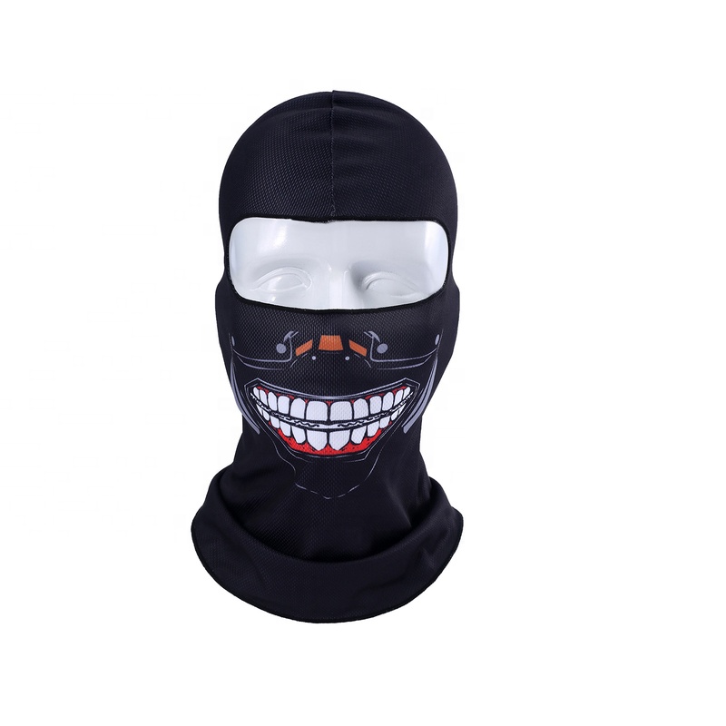 Print Protector Safety Cover Anti Dust Mask Breathable Bike Bicycle Cycling Outdoor Full Face Cover Balacavala Mask