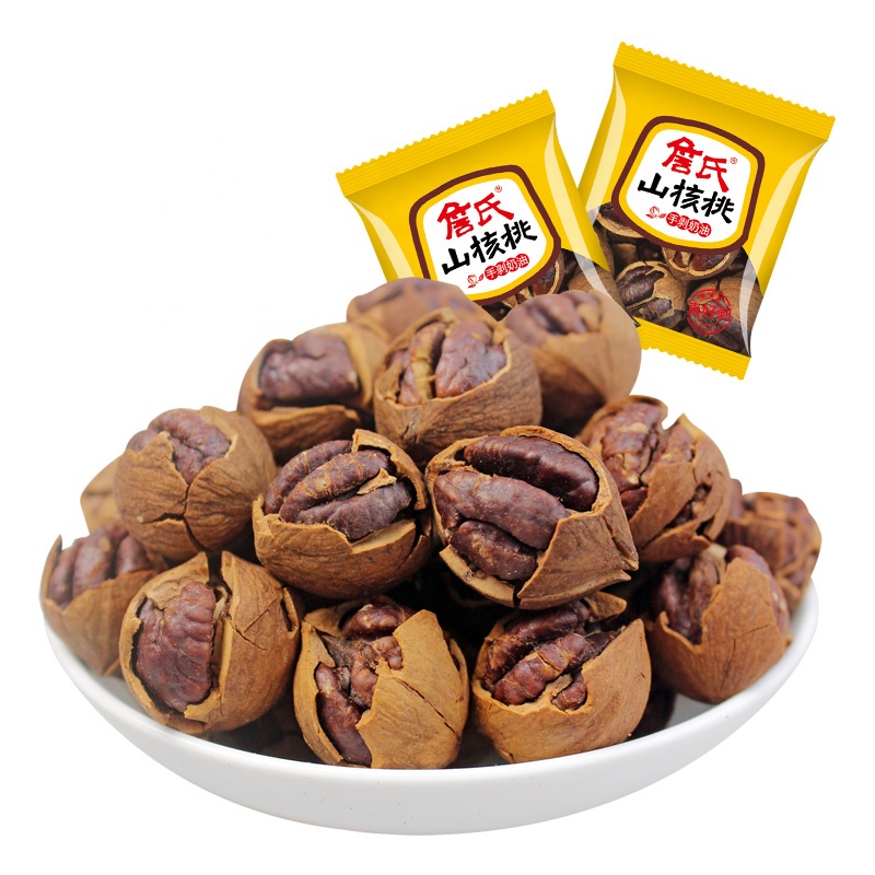 delicious healthy pecans OEM organic in-shell snacks Chinese dried walnuts hickory