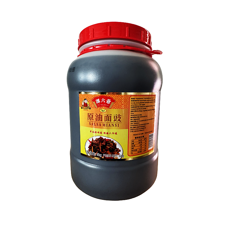 High Quality Chinese seasoning natural fermentation noodles sauce condiment 6KG black bean sauce