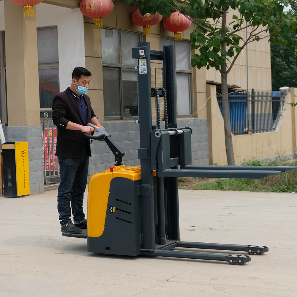 Shanding CDD20 макс. нагрузка 2 тонны подъемник 3 метра подставка электрический штабелер вилочный погрузчик