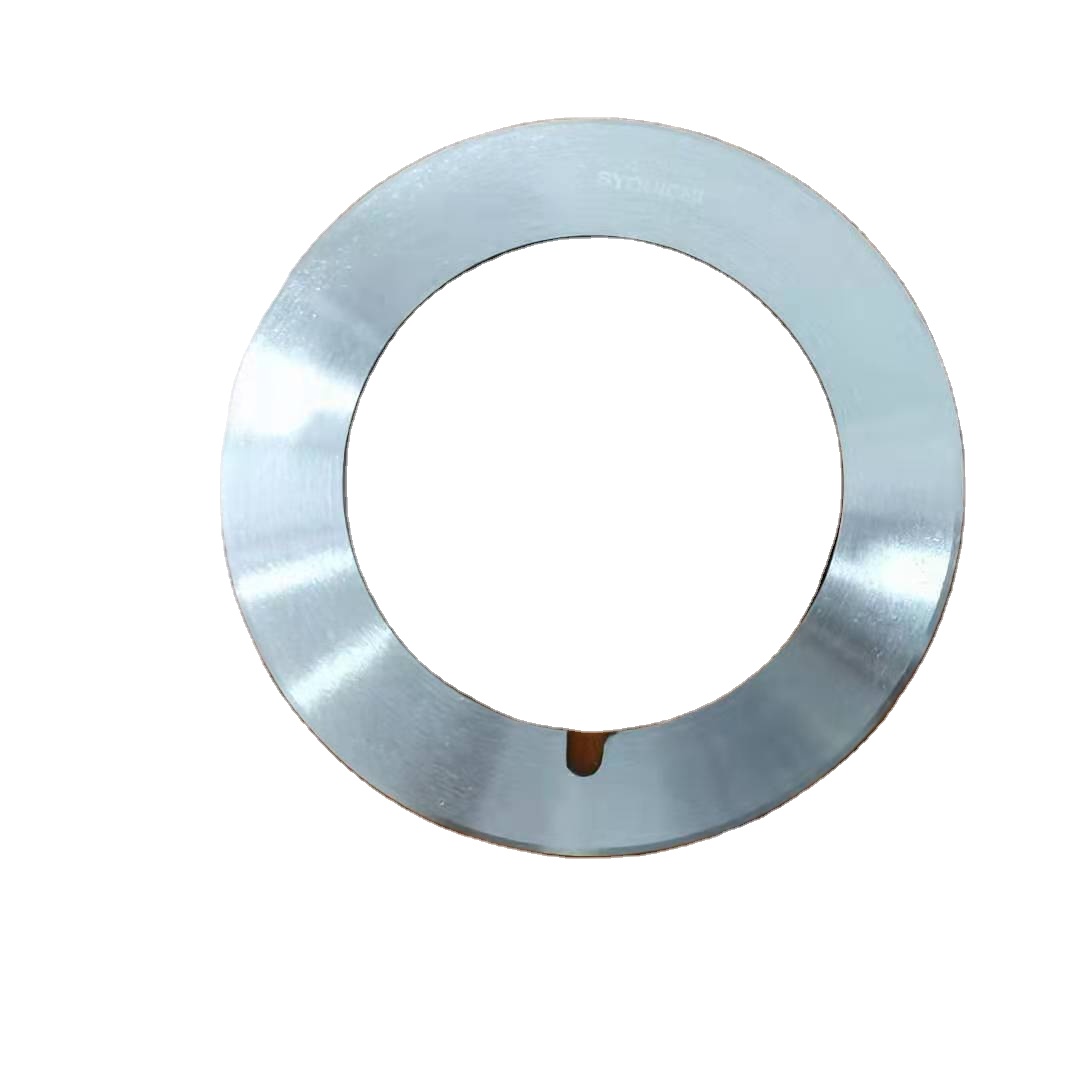 Supplier Pvc Fabrics Machine Cutting Blades Circular Slitter Paper Cutting Knives Shredder Blades