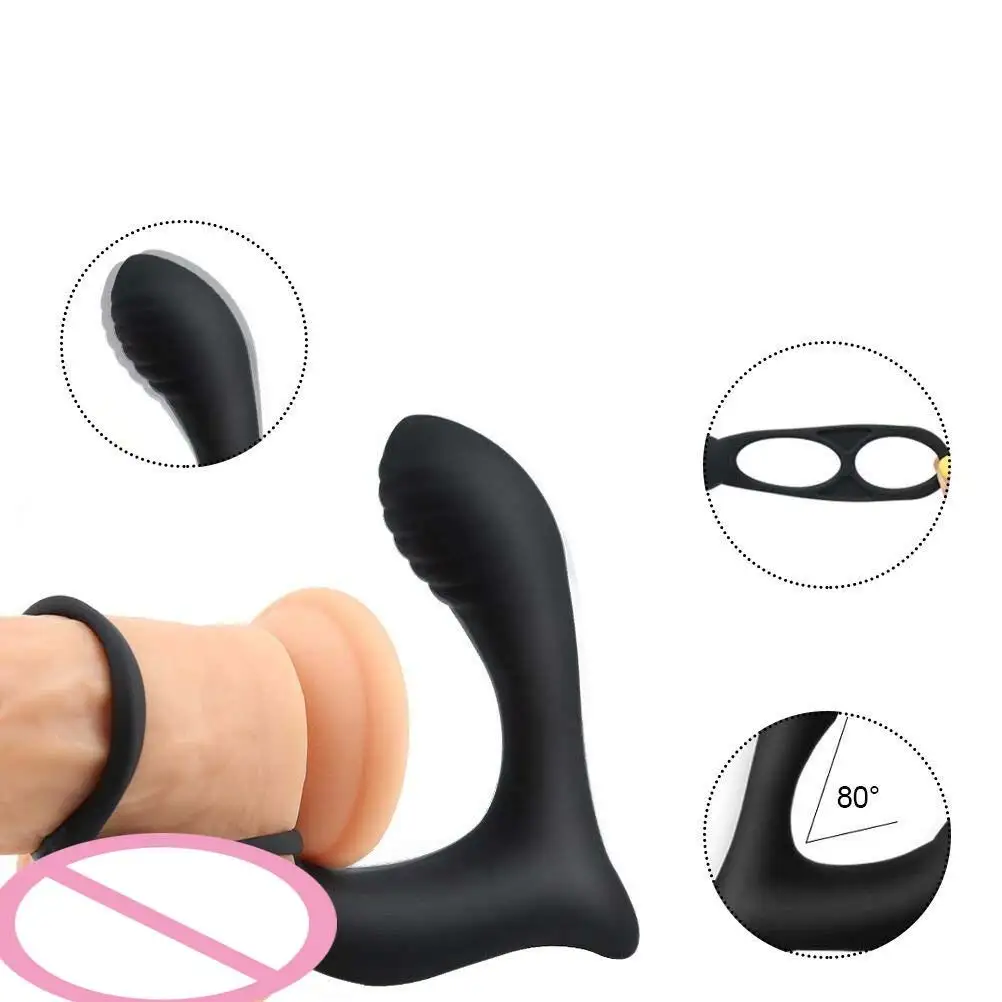 Konheal Adjustable 10 Remote Control Prostate Massager Vibrator Anal Sex Toys Butt Plug For Man Anal Plug