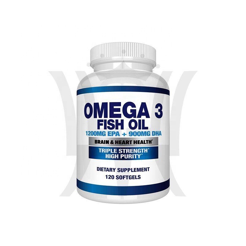 Рыбное масло Omega 3, 4080 мг, 1200 мг, 900 мг, DHA, 120 мг, повышает иммунную систему тройной прочности, капсул, диетическое лечение