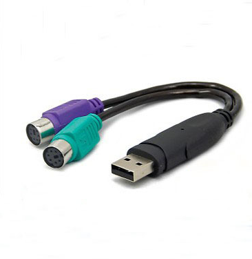 Кабель-переходник для клавиатуры мыши USB в кабель PS2