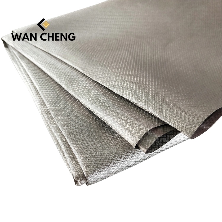 Defense RFID EMF Shielding Signal Blocking Material Nickel Copper Diamond Ripstop Fabric for USING wallet lining and curtain etc