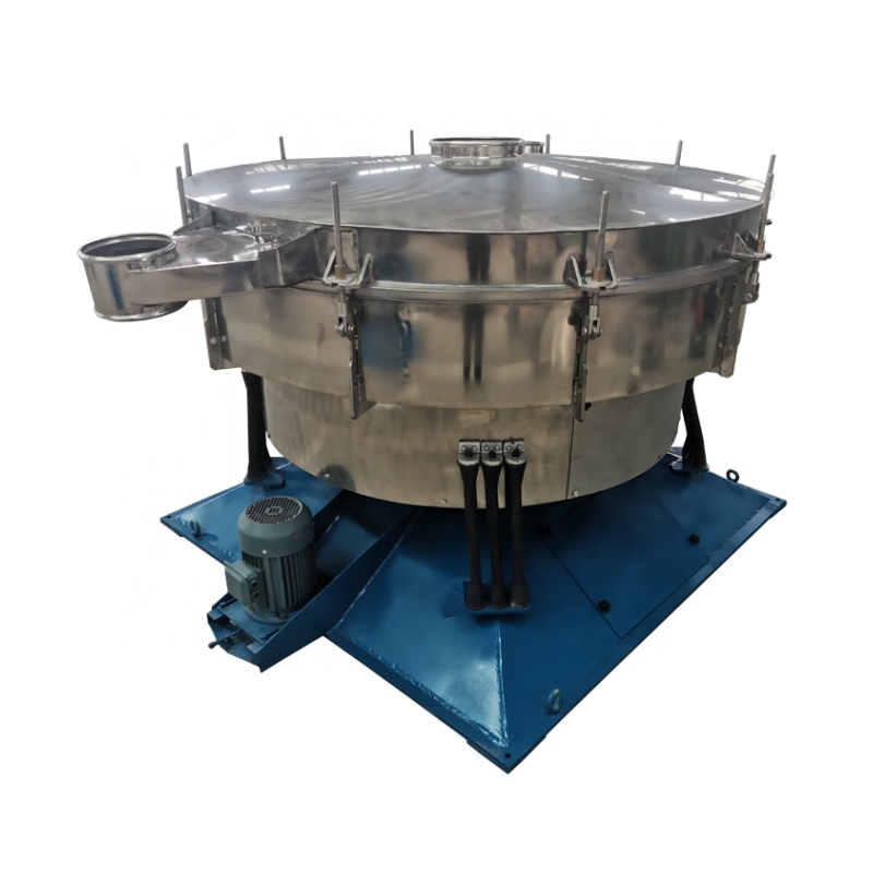 high capacity tumbler sifting machine for PET PE flakes granules rubber and plastic recycling industry