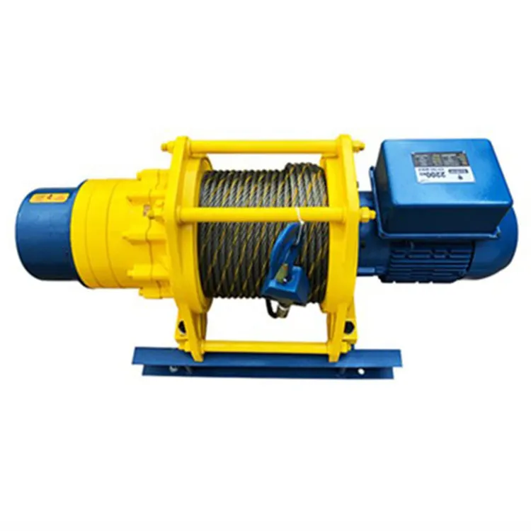 20000lbs 220v 12v or 24v used high speed quality small electric winch