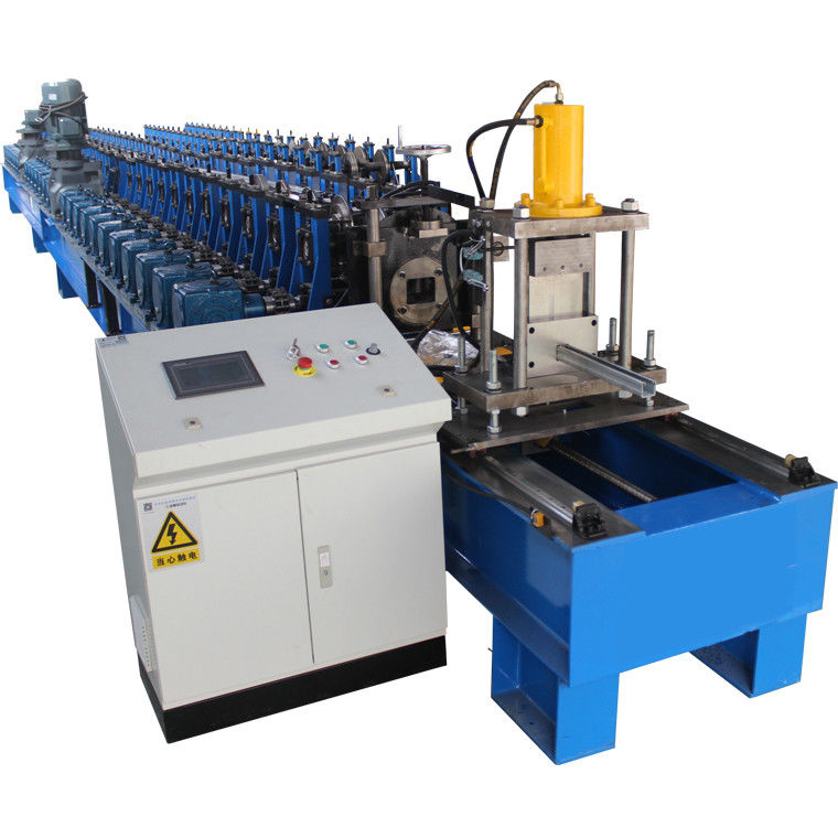 Solar Panel Stand Punching Galvanized Sheet Stud And Track Roll Forming Machine