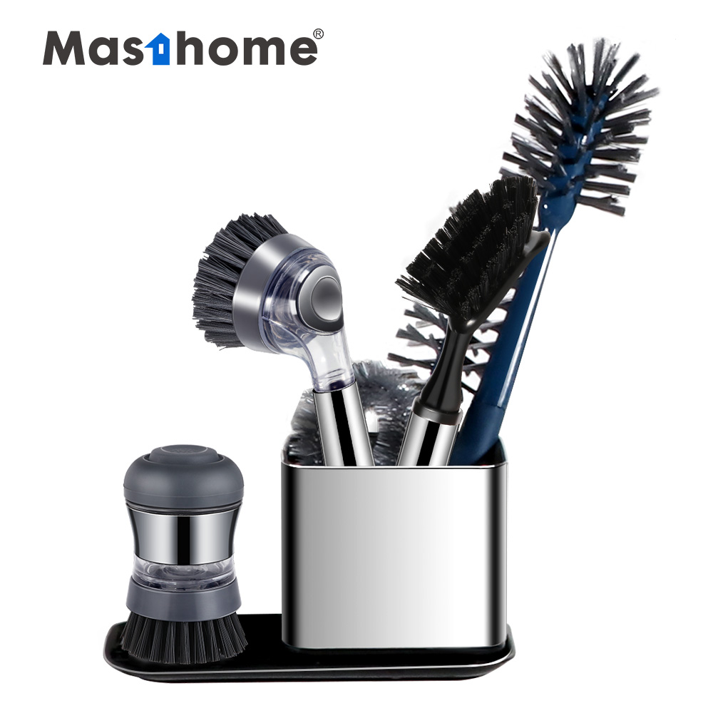Лидер продаж на Amazon, кухонный Органайзер Masthome из нержавеющей стали, металлическая раковина
