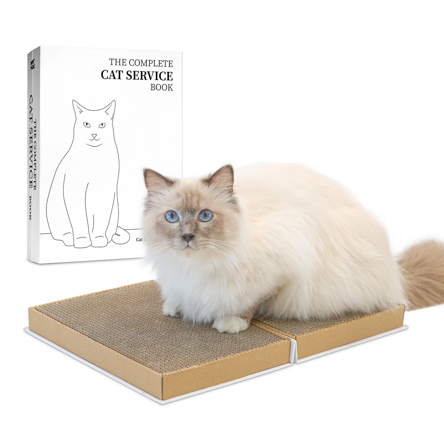 new cat products 2021 recycled custom cat bed corrugated cat scratcher delux scratching post protection