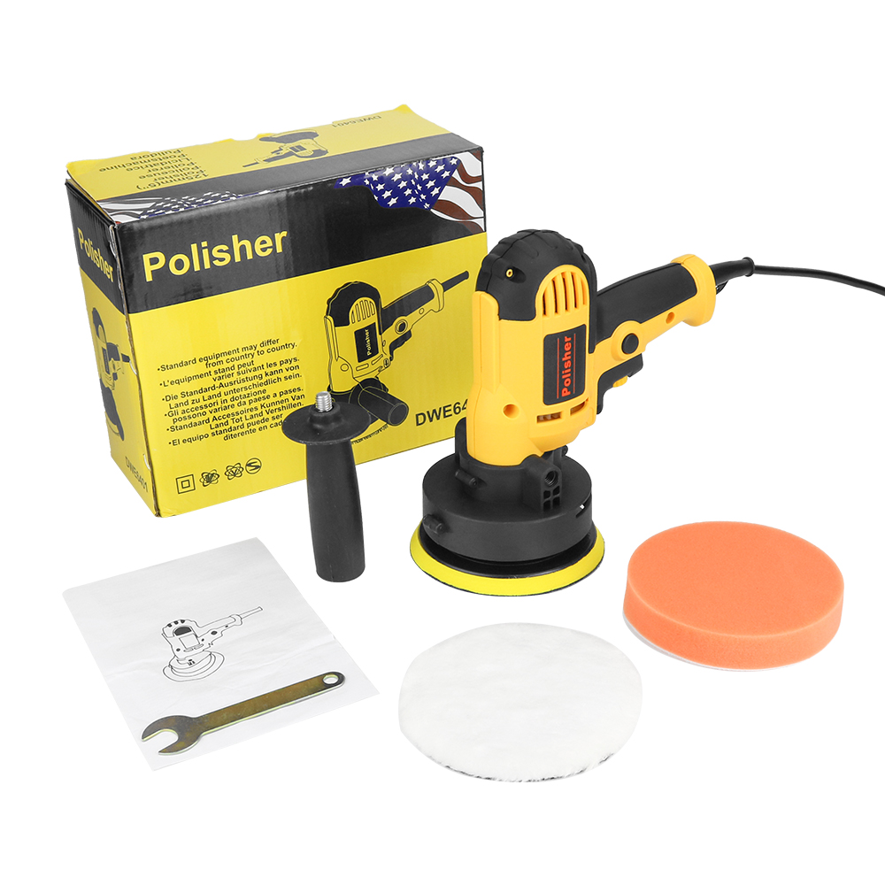 Rechargeable Rotary 700w 110v/220v 600-3700r/min Pure Copper Motor Electric Mini Car Polisher Polishing Machine