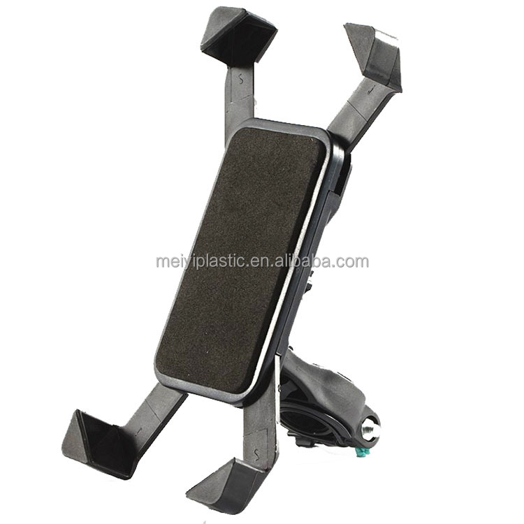 mobile phone holders Mount Anti Shake and Stable Cradle Clamp with 360 Rotation Bike Handlebars Adjustable Fits all phone
