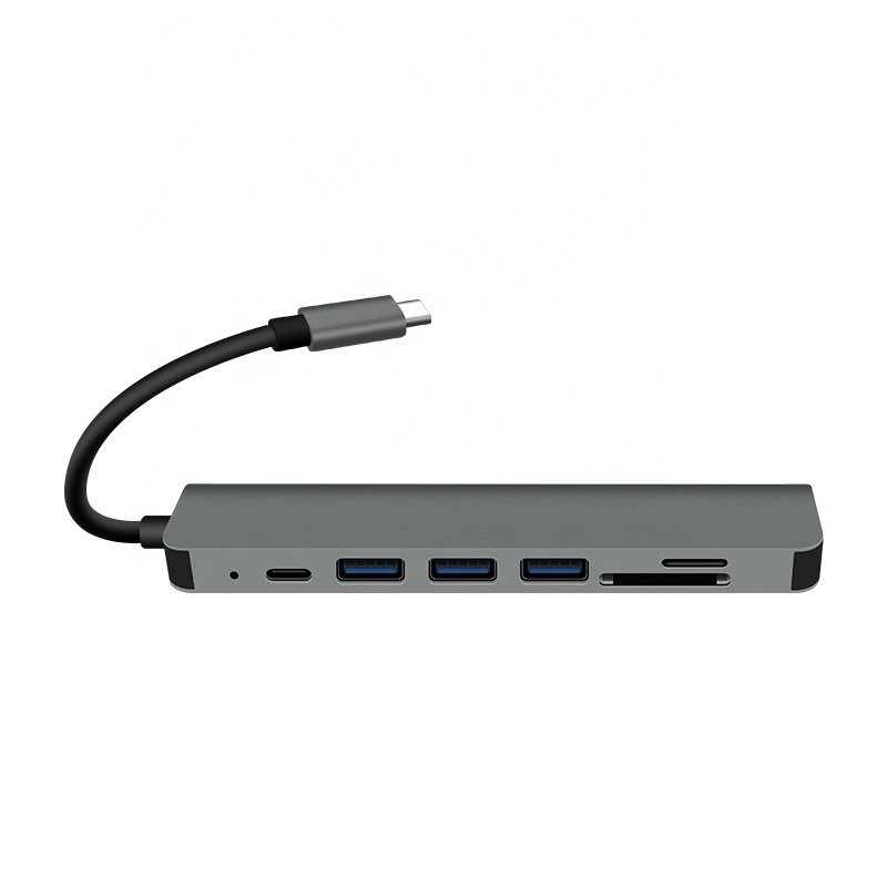 Usb3.0/SD/TF/HD MI/PD Быстрая зарядка многофункциональная док-станция type-c умная док-станция usb концентратор для мобильного телефона/планшета/ноутбука