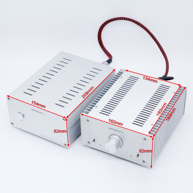 BRZHIFI 2x100 Вт толстая пленка STK426-530 сплит-усилитель высокой мощности BT 5,0 Настольный HIFI