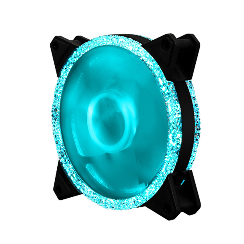 12 см ПК корпус управления RGB светодиодный вентилятор 12 В dc вентилятор 120x120x25 мм