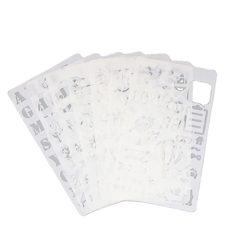 New style Welcome Stencil Reusable Seasonal Letter Stencils and kids draw tool For Painting Home DIY and drawing Stencil