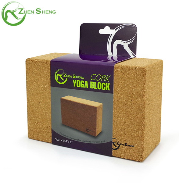 Zhensheng fitness exercise yoga block wood yoga block