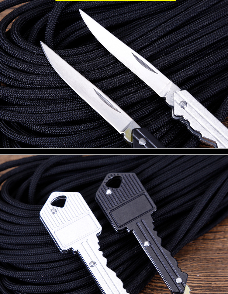 High quality Self defense keychain folding knife tactical outdoor folding knife portable fruit knife