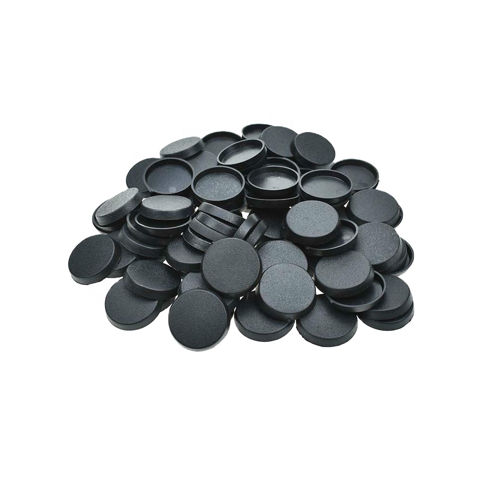 Warhammer, flag Plastic bases round, oval, square bases. 25 - 80mm diameter customized plastic products