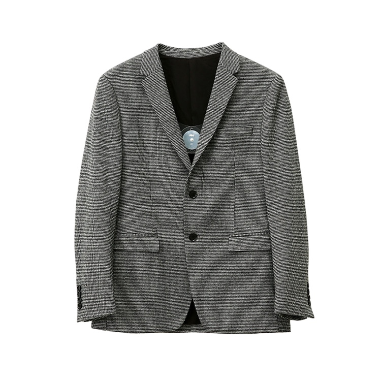 Polyester/viscose fabric 2 button single breasted low price men's classy casual blazer
