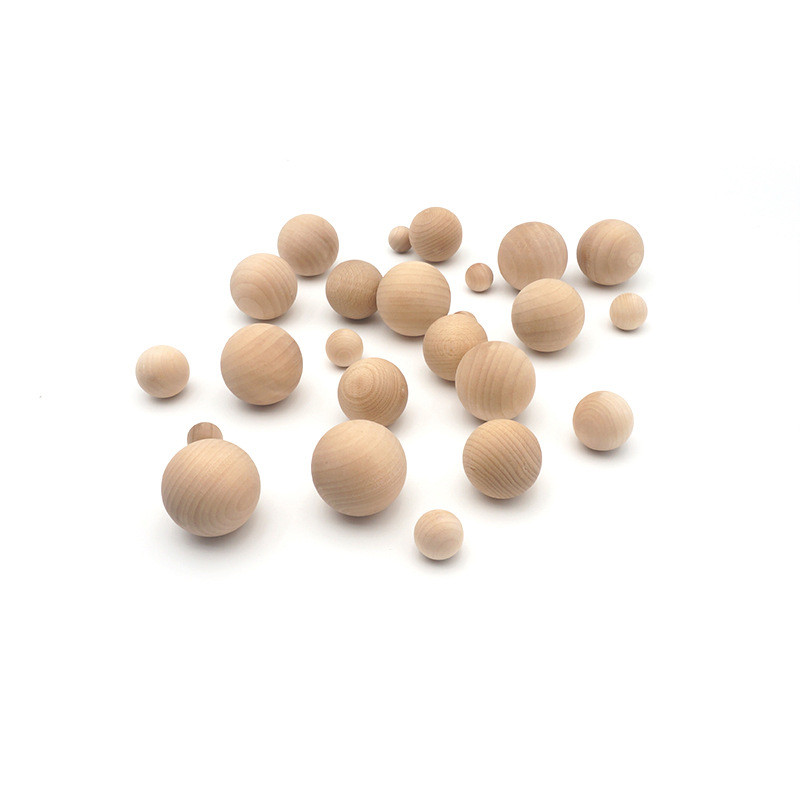 customized wooden bead wood ball for sale