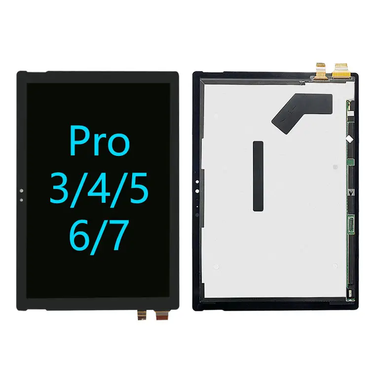 Original Lcd Display Front Glass Touch Screen For Microsoft Surface Pro 3 4 5 6 7