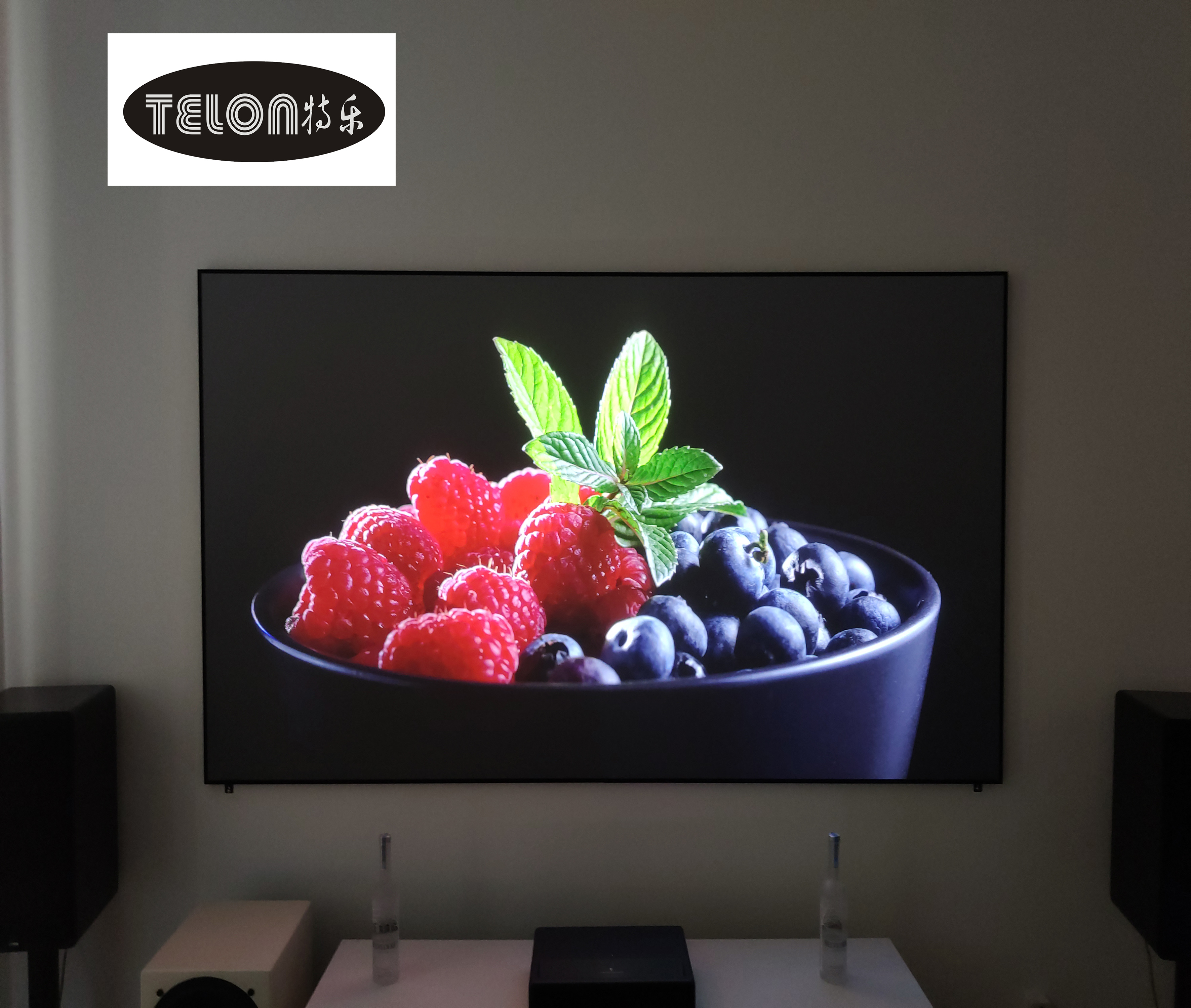 Домашний кинотеатр ust CLR/ALR с экраном 120 дюйма, 4k, домашний кинотеатр, кристалл для домашних животных, ультра-короткий рассеянный окружающий свет, отклонение alr PET для проектора vava 4k UST