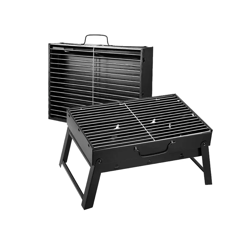 Wholesale Garden Portable Smokeless BBQ Charcoal Grill Folding Charcoal Barbecue Grill Machine