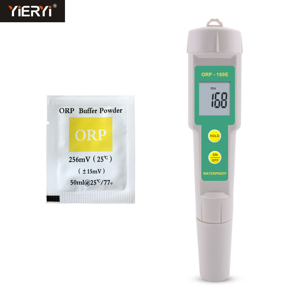 Высокое качество 169E ORP/Redox Тестер Водонепроницаемый ORP метр, ORP тестер 0 ~ +/-1999мв с пластиковой коробкой
