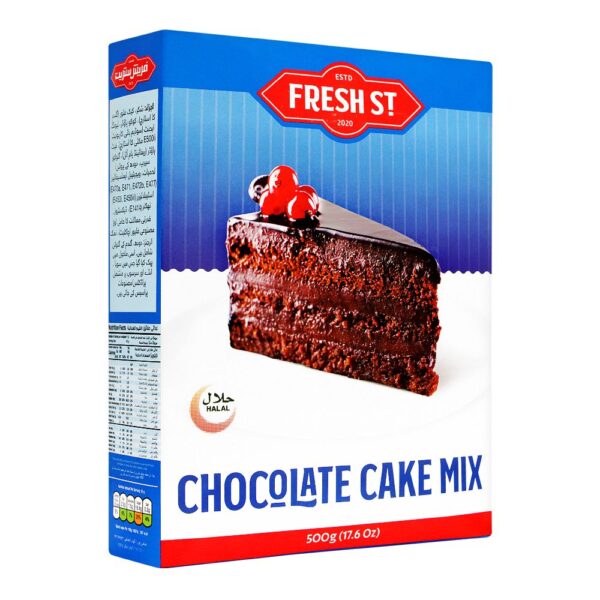 Fresh St Chocolate Cake Mix 500gm Cake Premix Powder Max Bag Packaging Food Small Weight Sugar Edible Cake Ready To Cook