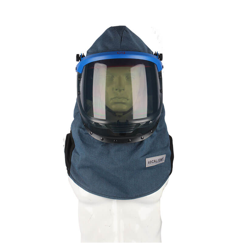 Arc Flash Электрическая безопасность Защита Защитный лицевой щиток 40cal Arc Flash капюшон