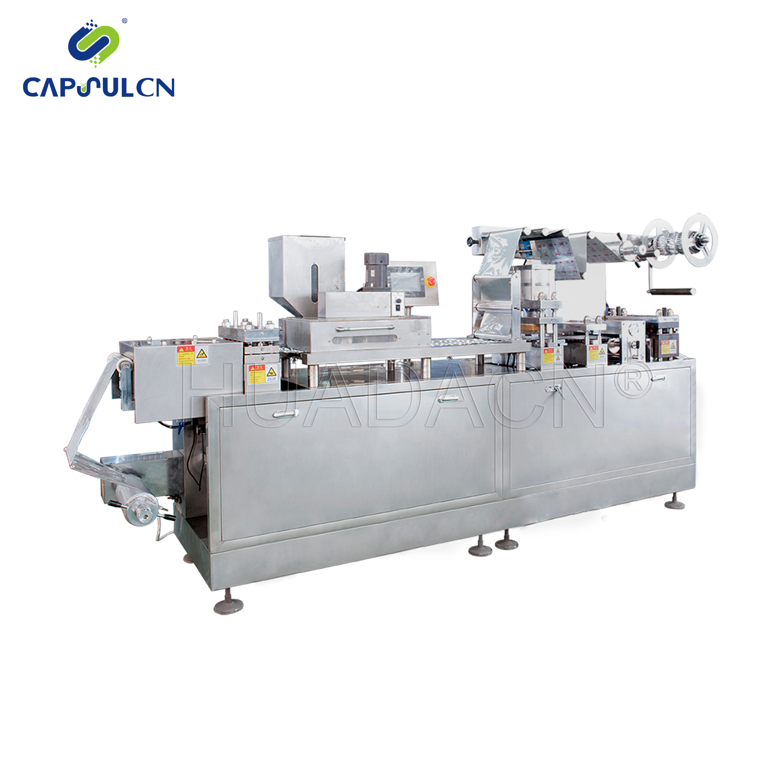 Dpp 320 Automatic 6 Station Blister Packing Sealing Machine For Capsule Tablet
