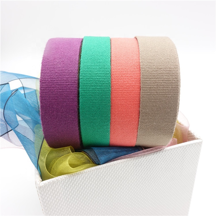 Wide Colorful 15mm Bias Tape Ribbon Cotton UK For Jewelry Gifts Box