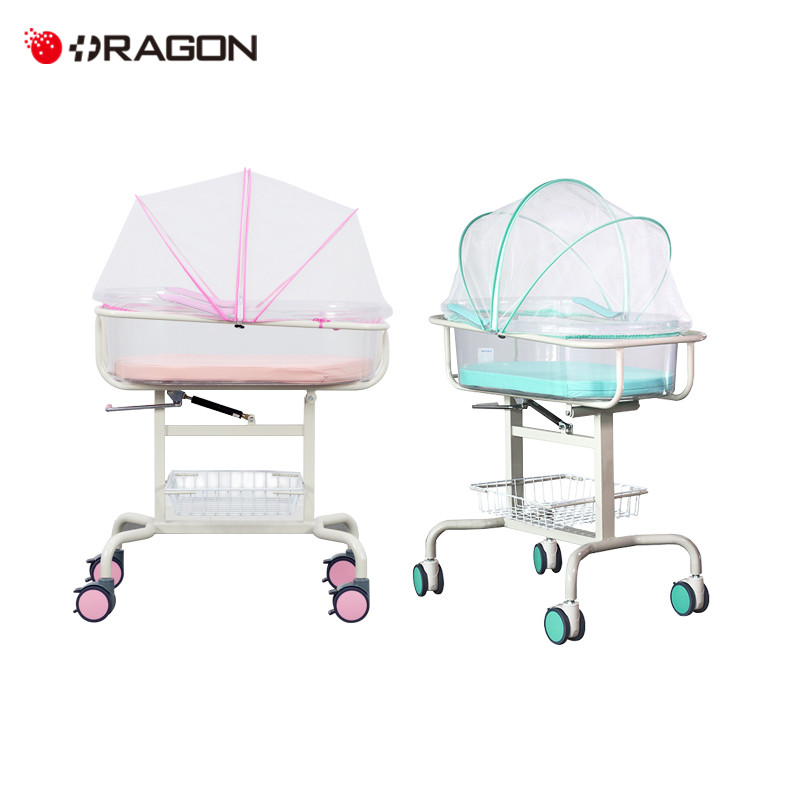 Hot Sale Factory Wholesale Manual Hospital Medical Newborn Baby Bed