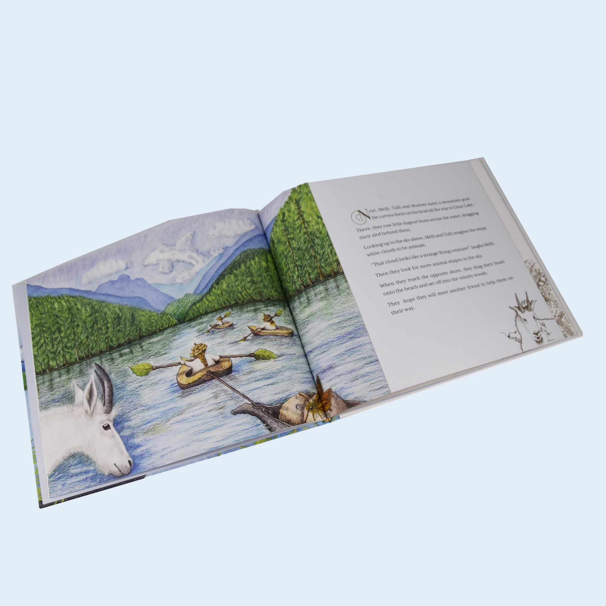 High Quality OEM Printing Full Color Children Cardboard Book in Guangzhou