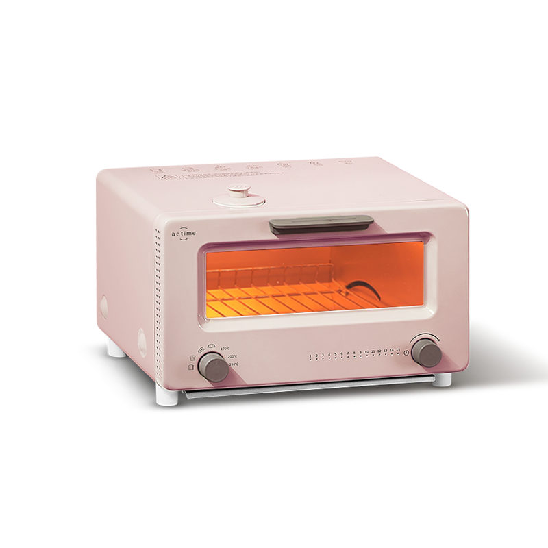 Kitchen Table Top Mini Oven Toaster 10L Mini Cake Oven Steam Oven Witn Retro Knob
